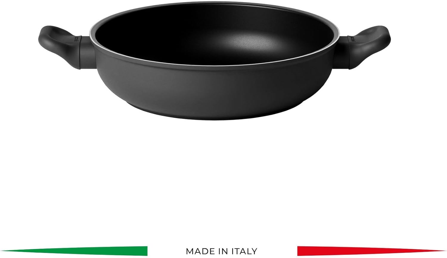 Guzzini Cook&Color black casserole Ø 28 with handles cod.09686810